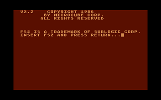 MicroFlyte ATC Flight Simulator II Driver atari screenshot